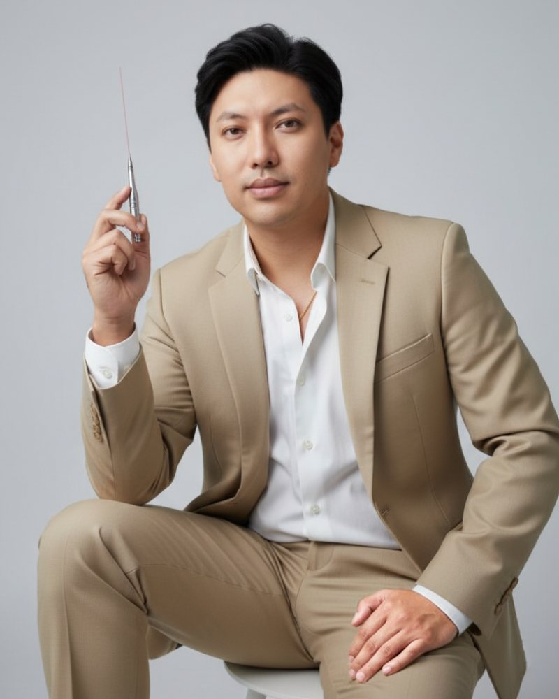 Retrato del Dr. Erick Kim, médico de HANA Longevity Clinic